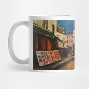 Montmartre Streets, Paris Mug